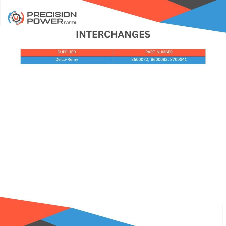 Alternador 36SI para Freightliner C120 Century Clase N14 1999-03 8600126 8700046 Foto 4 de 4