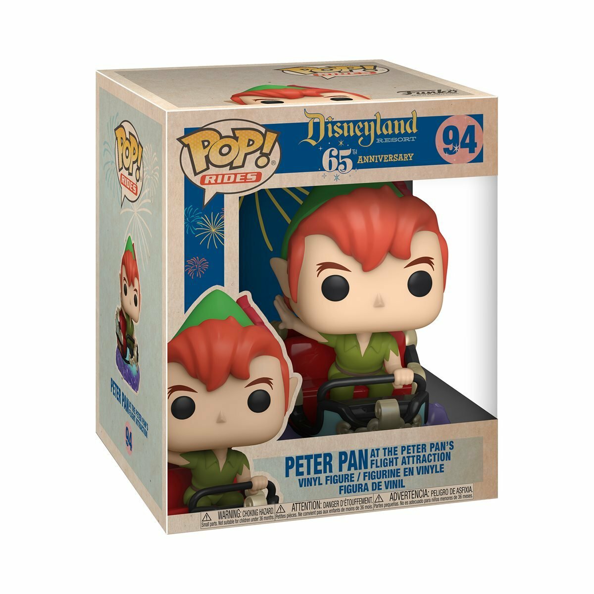 Disneyland 65th Anniversary Peter Pan's Flight Vinyl POP Figure