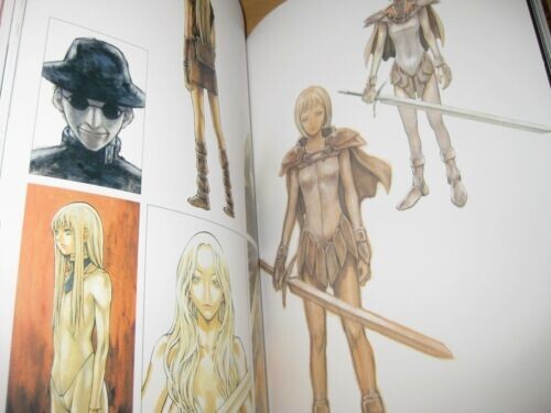 Claymore Illustrations Memorabilia Art Book Norihiro Yagi