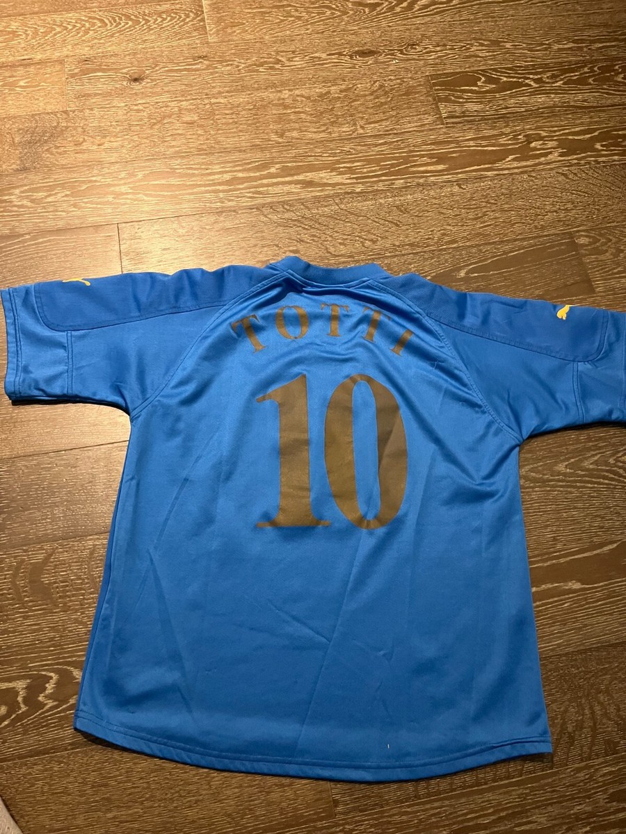 PUMA イタリア代表 TOTTI 10 シャツ Puma Italia Totti #10 Germany 2006 FIFA World Cup White Away