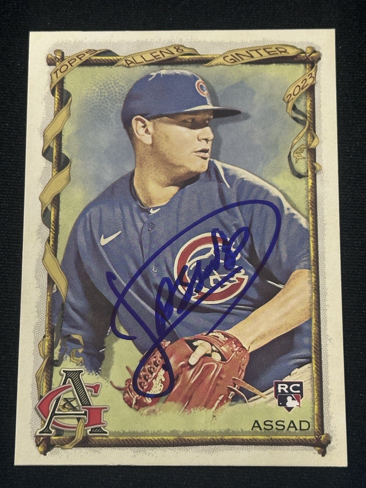 Javier Assad 2023 Topps Allen & Ginter #119 Rookie Signed Autographed ...
