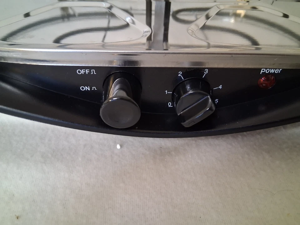 Parrilla de piedra eléctrica para fiesta de 8 personas VonShef para raclette Foto 3 de 4