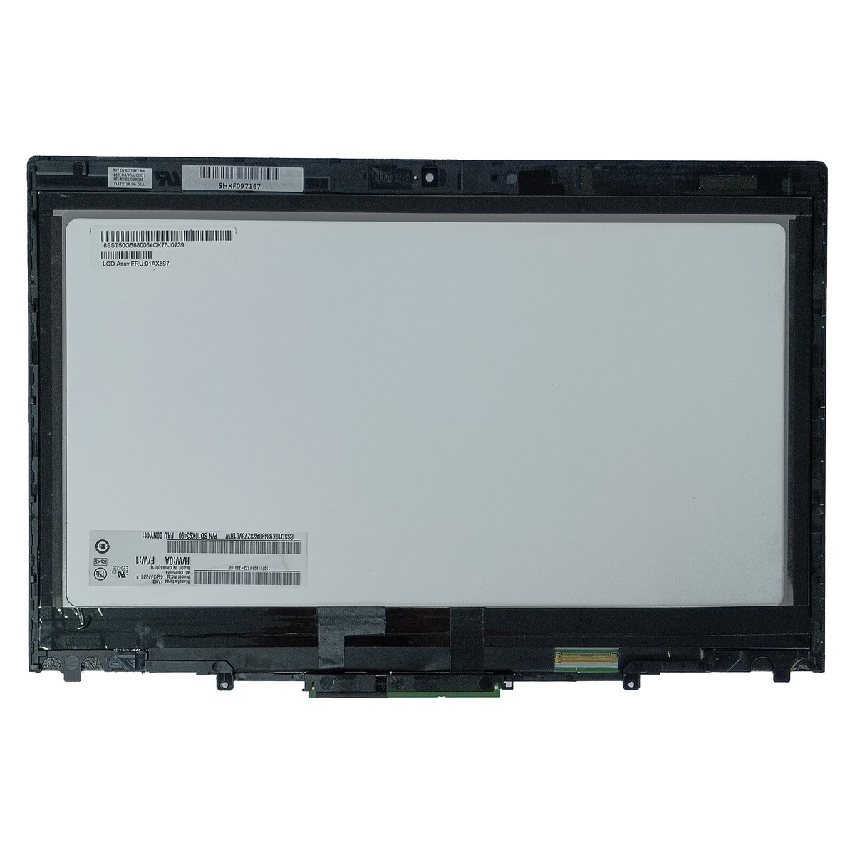 Lenovo ThinkPad X1 Yoga 2nd Gen Lcd Touch Screen w/ Bezel 14.0