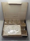 Vtg. Federal Glass Co. MCM 1950’s Homestead Snack Master 12 Pc. Set A-34