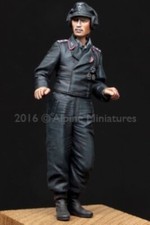 ALPINE MINIATURES 1:35 SET 35223 WWII GERMAN WSS TIGER COMMANDER 1 FIGURE 