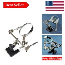 Precision Helping Hands Magnifier for Soldering & Jewelry Making