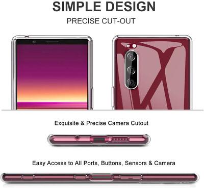 Custodia di silicone compatibile con Sony Xperia 5 II 5G Custodia