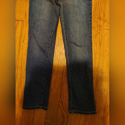 The Childrens Place Girls Denim Legging Skinny Jeans Size 8 Medium Wash Stretch - Picture 4 of 5