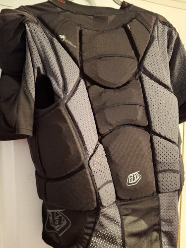 Troy Lee Designs Body Armour Mens Medium PROTECTIVE Shirt Padded Racing 7850-HW - Picture 3 of 17