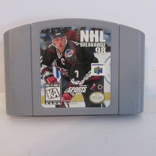 NHL BREAKAWAY 98 Nintendo 64 N64 game pak