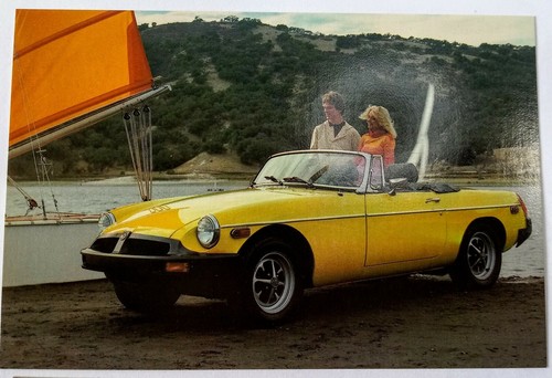 Original British Leyland Advertising 8 Postcard Set 1970s MG Triumph Jaguar 1978 - Picture 7 of 12