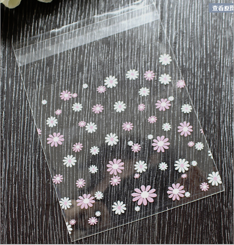 100pcs Self Adhesive Plastic Cookie Bag Candy Gift Packaging Birthday Bags Valen - Picture 11 of 50