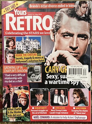 Yours Retro Magazine May  2024 Cary Grand  Issue 74