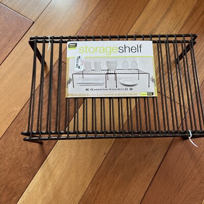 Pro-Mart Storage Shelf  16 -32.5  W x 10  D x 5.75  H Can Be Used Separately