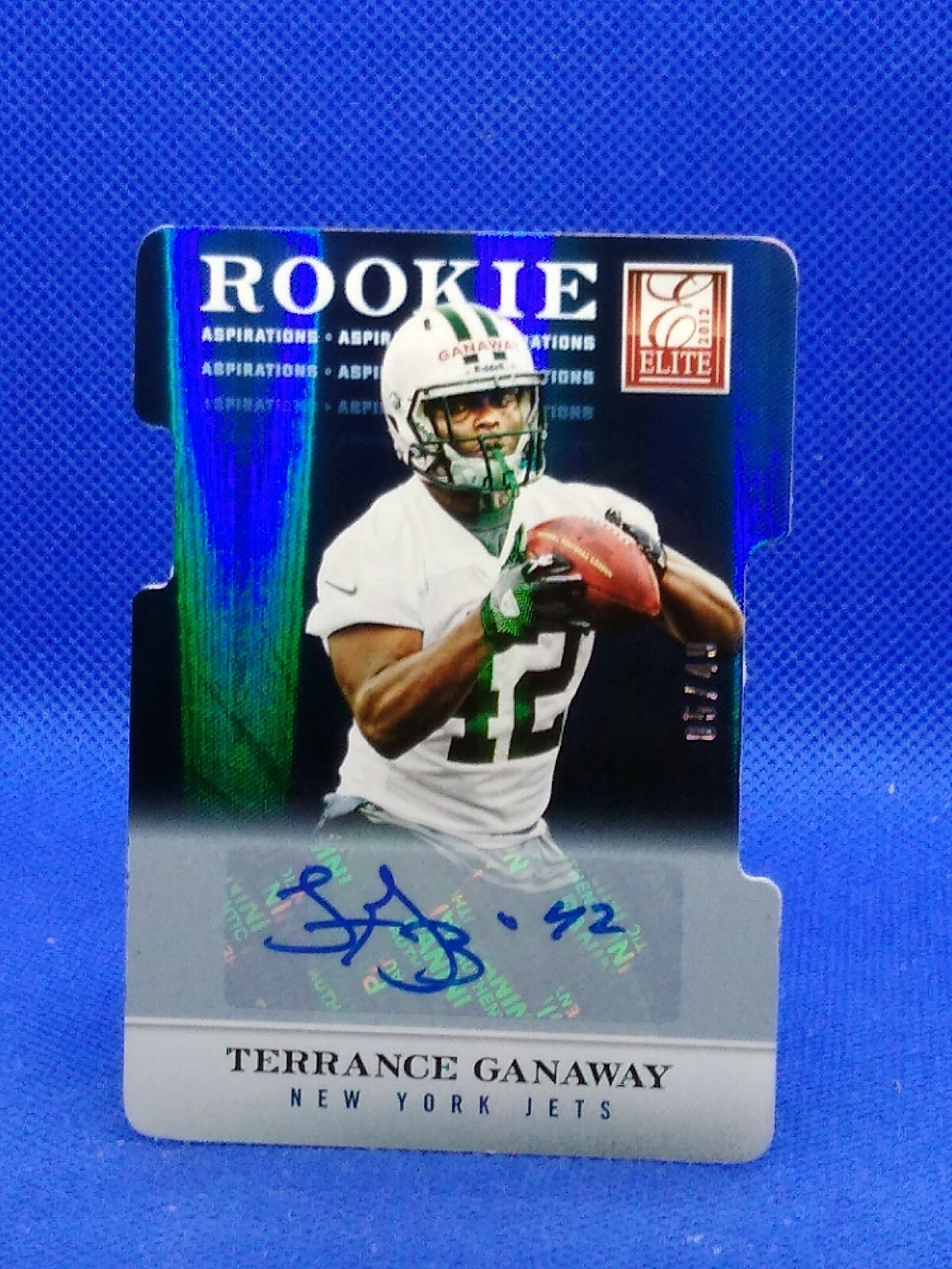 Terrance Ganaway Panini Elite #183 Aspirations Autograph