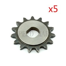 5pcs 15 Tooth Sprocket Dual D-bore for 25 chain electric scooter motors MY1020