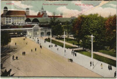 CPA AK Essen Partie am Hauptbahnhof GERMANY (1151196)