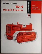 1950 IHC International Harvester TD9 Crawler Brochure Catalog B1-101