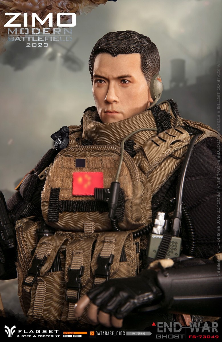 FLAGSET FS-73049 1/6 Modern Battlefield End War Ghost Zimo 12