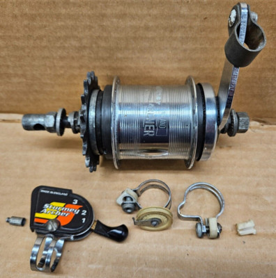 Vintage Bicycle Parts - Sturmey Archer 3 Speed Hub - Nelo's Cycles