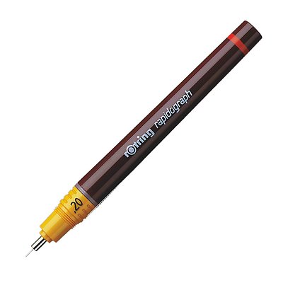 Rotring  Rapidograph 0.20mm Drawing  Pen 1903236 New In Box