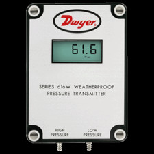 DWYER 616W-2M-LCD Differential pressure trans...