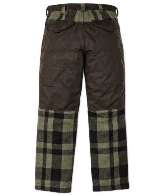 Filson Mackinaw Wool Pants 20263419 Otter Green Black Check Plaid