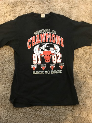 Vintage Chicago Bulls Champion Shirt Back To Back