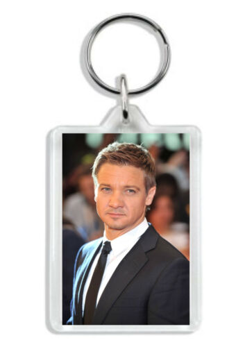 Jeremy Renner Keyring / Bag Tag / Key Chain *Great Gift* - Picture 1 of 4