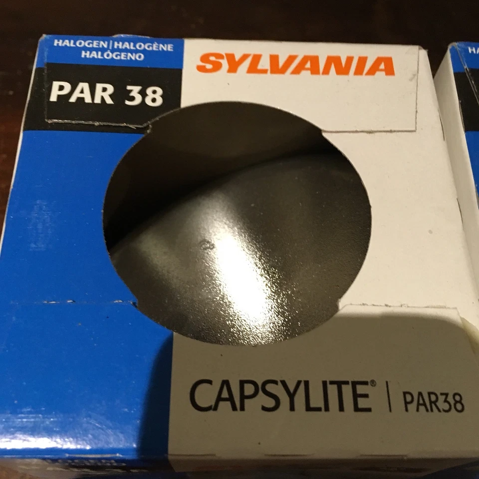 (Lot 2) Sylvania Capsylite PAR 38 Halogen 60W 4.75" Clear Light Bulbs - Image 3 of 4