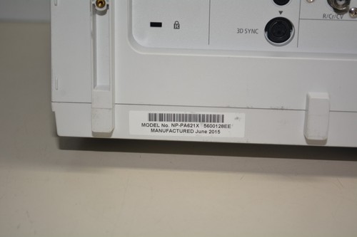 NEC NP-PA621X Large Venue XGA Projector 6200 Lumens 3170 Lamp Hours #W3249 - Picture 11 of 17