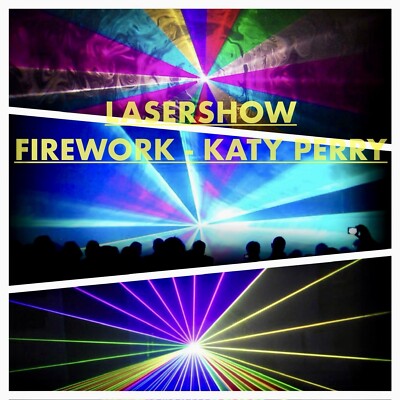 Laser Show  Firework - Katy Perry  for Pangolin Quickshow and Beyond