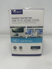 Targus - VersaLink Dual HD Video Docking Station - Black (EPJ020551)