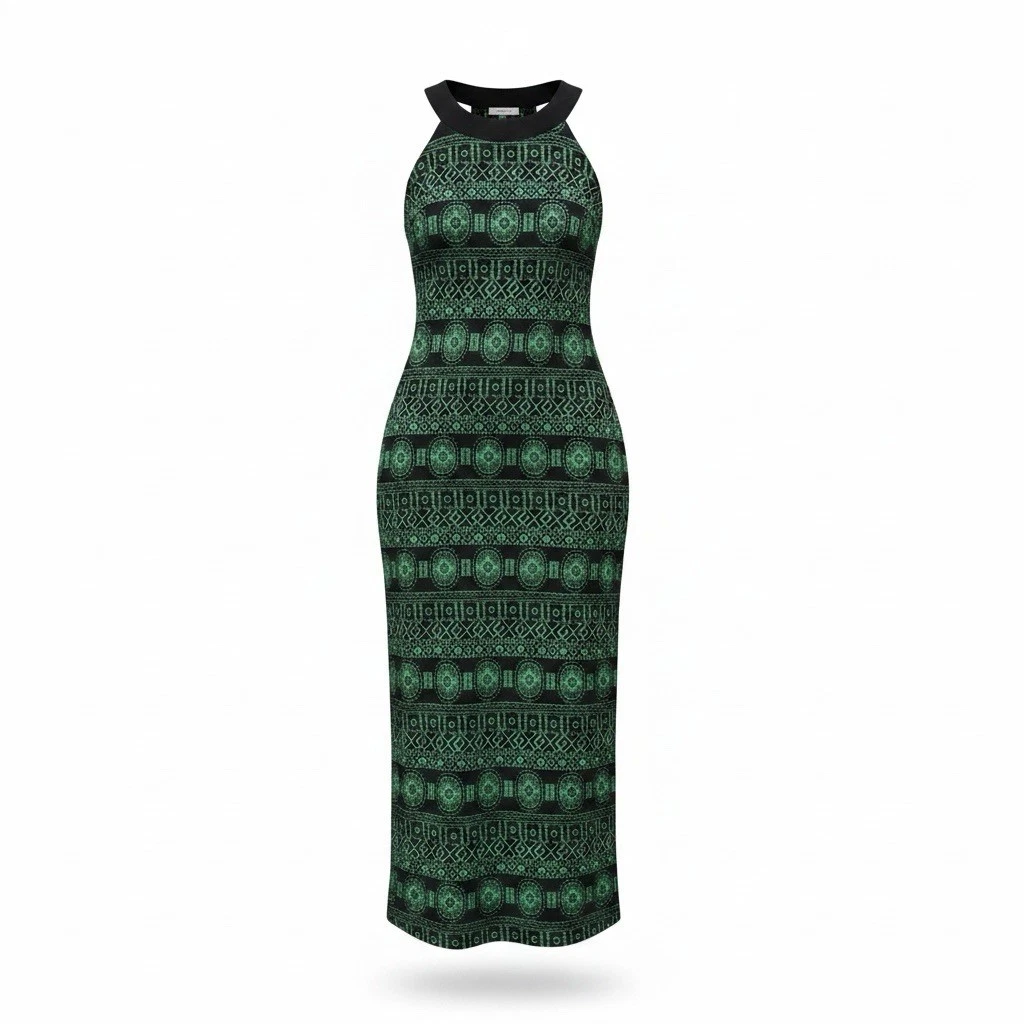 black and white halter maxi dress Marguerite Halter Maxi Dress | White Polka Dot | Womens