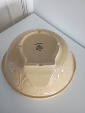 Vintage Mixing Bowl TG Green Gripstand Yellow Cornishware Large 6's Cottage Core
