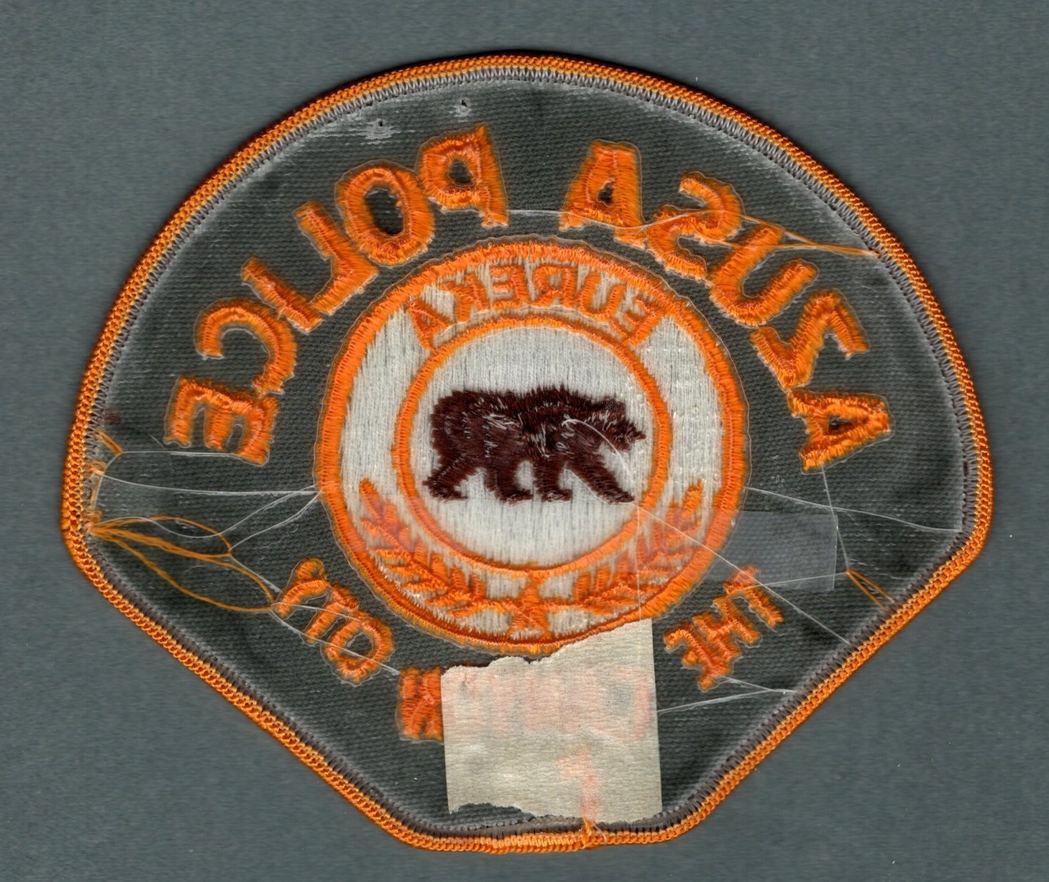 Azusa California Police Patch