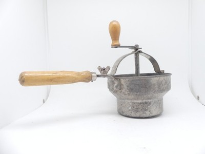 Antike Passiermühle Flotte Lotte Deutschland Eisen Holzgriff Küchendeko Vintage