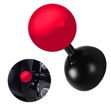 Car One-Touch Start Button with Push-to-Start Rocker Lever, Plastic ball - Red