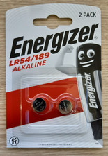 Energizer LR54 1.5V Alkaline Battery 189, AG10, V10GA, LR1130, D189A, 389