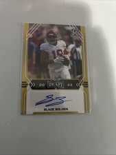 2022 Leaf Draft - Autographs Slade Bolden #BA-SB1 (AU, RC)