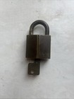 Vintage Yale Brand Solid Brass Lock Padlock With Key Works — photo 1