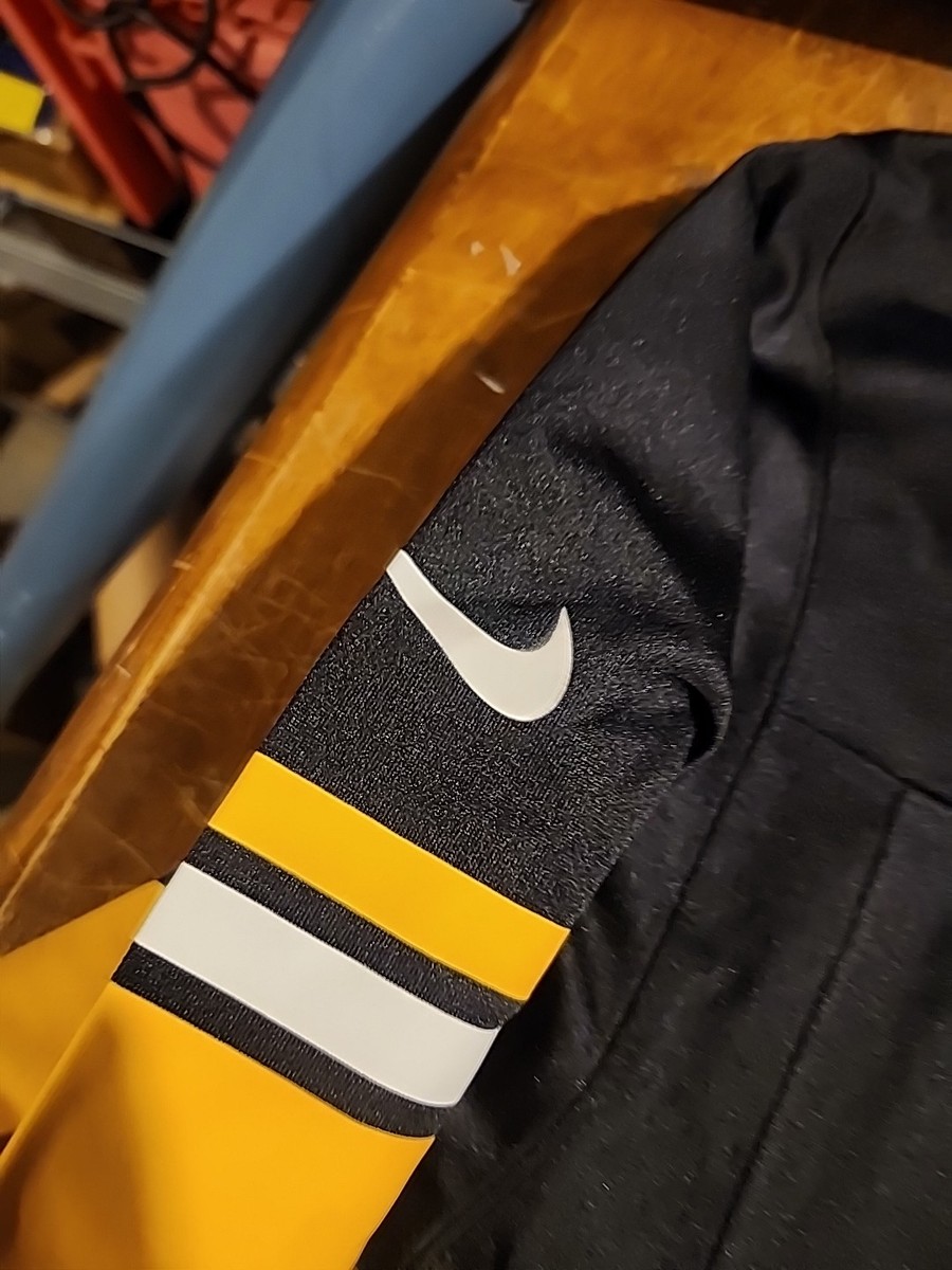 Pittsburgh Steelers Jersey Mens XXL Blank Jersey Nike On Field