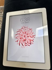 Apple iPad 3rd Generation Model A1430 9.7" White 32GB Factory Reset Working