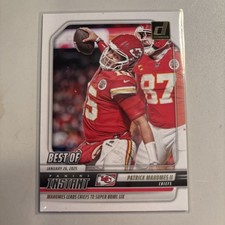 Panini Donruss 2025 Best of Instant Patrick Mahomes II #INS-PMS Chiefs Super Bo…