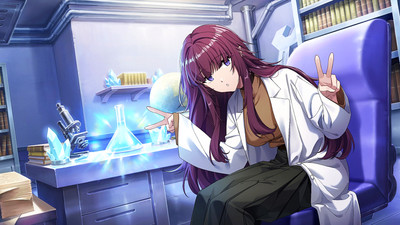 Anime the eminence in shadow garden lloyd wright eta lab Custom Gaming Mat Desk