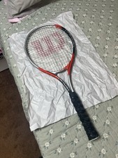Wilson Titanium 3 Tennis Racket Grip 4-3/8" Handle L3 Soft Shock System Titanium