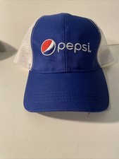 Soda Gear Pepsi Hat Cap Mesh SnapBack used