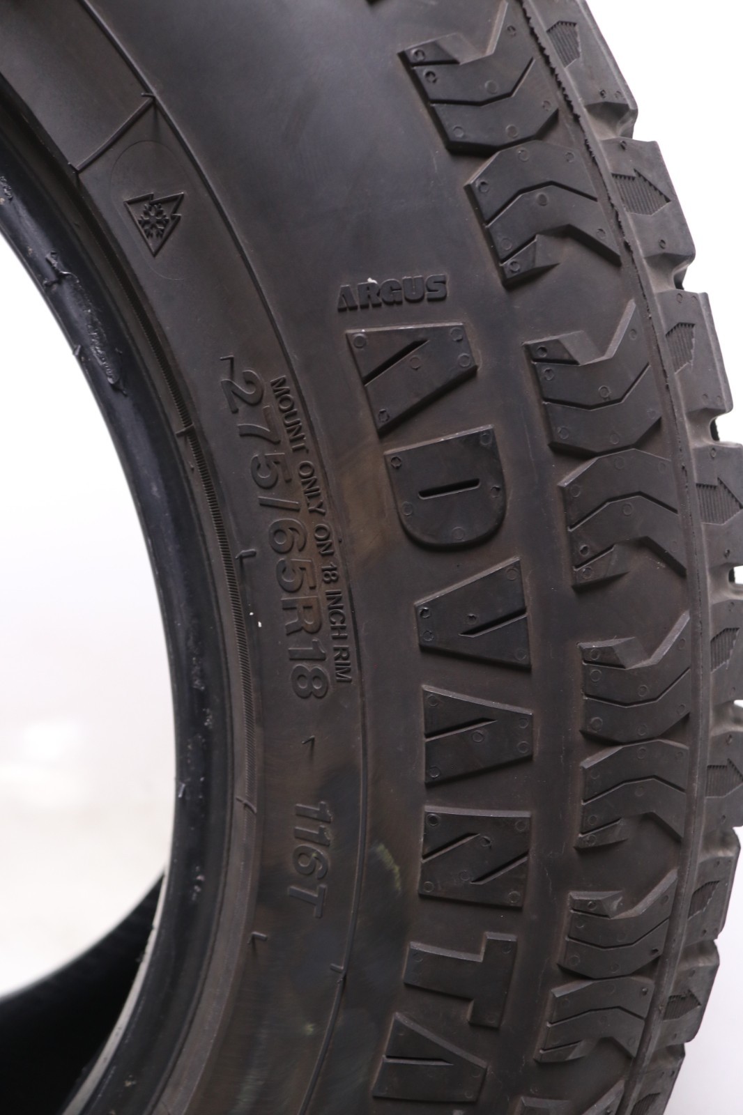 Used 275/65R18 Advanta ATX-850 - 116T - 7.5/32 No Repairs