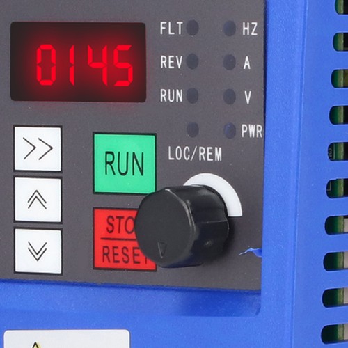 220VAC To 3Phase 0-220VAC 1.5KW Mini VFD Motor Speed Controller 9600D - Picture 5 of 12