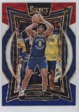 2024-25 Panini Select Concourse Tri-Color Prizm Enrique Freeman #80 5i3